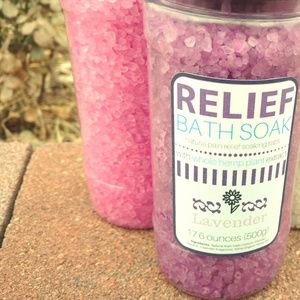 Healing Pain Relief Bath Soak - Natural Oils